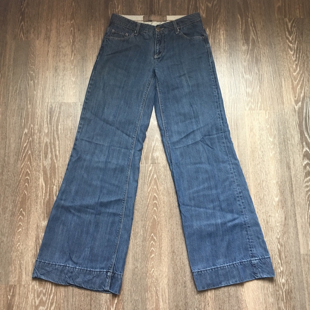 Zara Woman Wide Leg Jeans